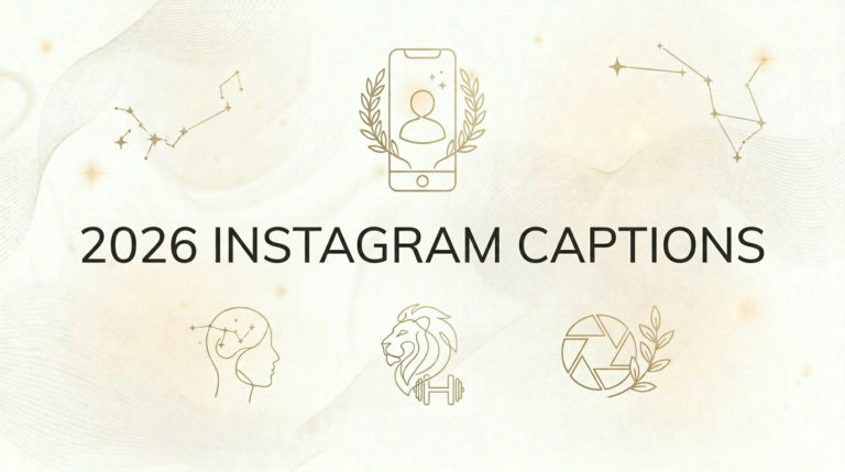 Best Instagram Captions for 2026